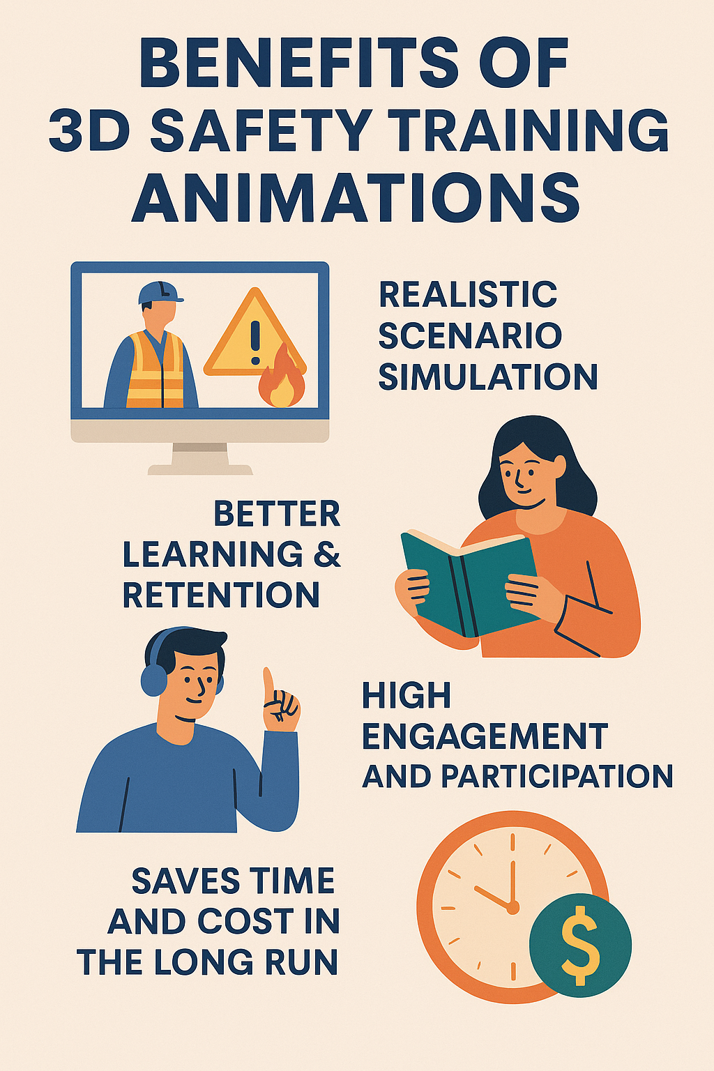 Benefits of 3D Safety Training Animations