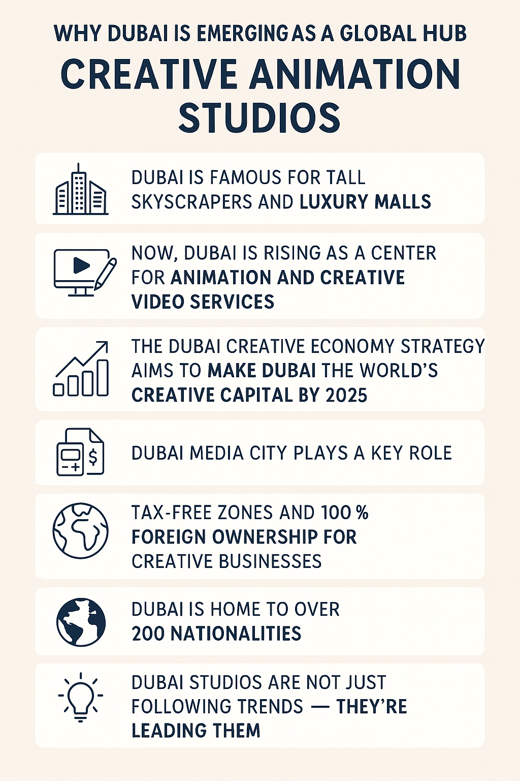 Why Dubai Is Emerging as a Global Hub for Creative Animation Studios Services