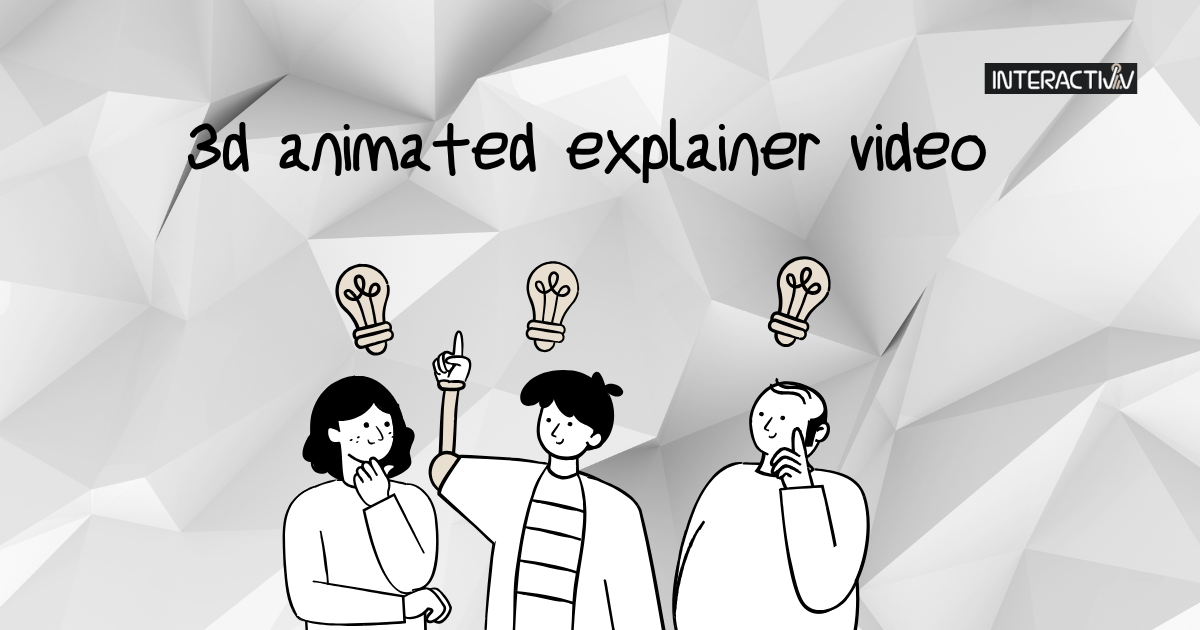 3d animated explainer video